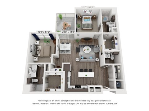 1851 Knightsbridge Road Studio-3 Beds Apartment for Rent - Photo Gallery 57